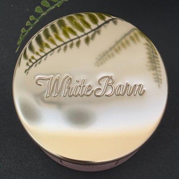 BBW Champagne Toast White Barn Bath & Body Works 3 Wick Candle - Picture 8 of 10